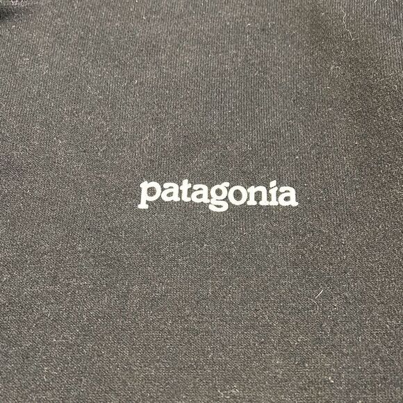 Patagonia Black Logo Uprisal Hoody Medium - Picture 4 of 5
